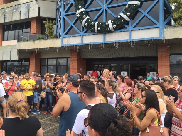 G Servidores P Blicos Fazem Paralisa O E Protestam Em Joinville