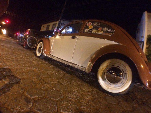 Apesar de passar dois anos procurando o Fusca perfeito, Thiago conta que teve que realizar melhorias para ficar do jeito que queria. (Foto: Thiago Canuto/Arquivo Pessoal)