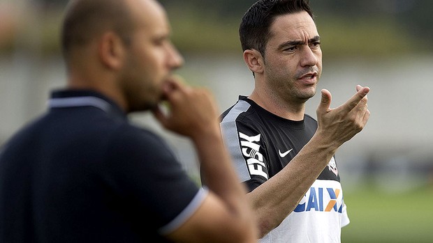 Chicão treino Corinthians (Foto: Daniel Augusto Jr. / Ag. Corinthians)