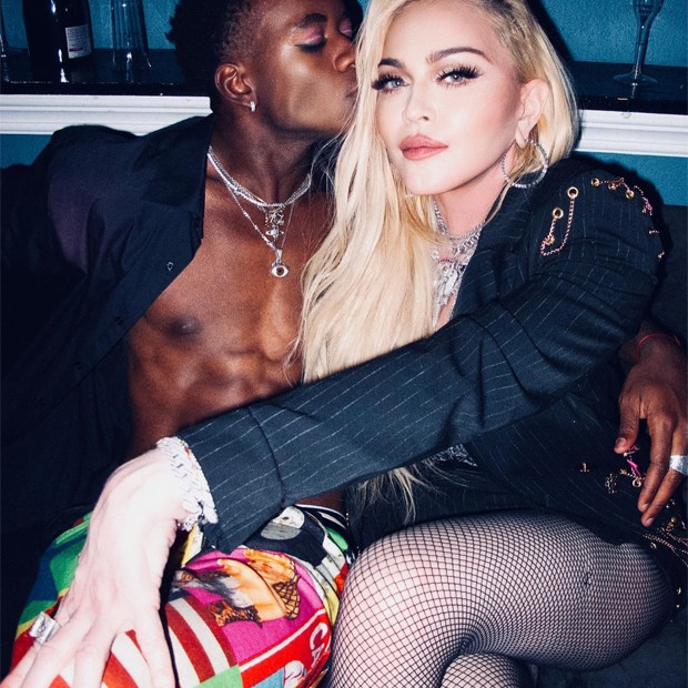 Madonna e David Banda (Foto: Reprodução / Instagram)