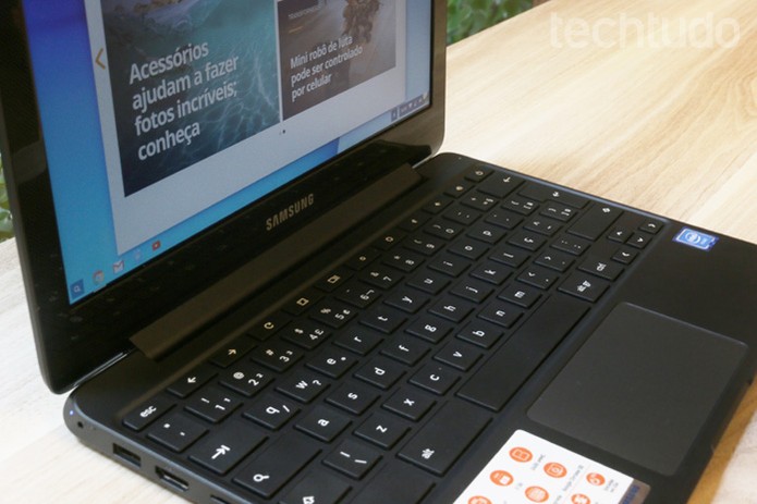 Chromebook 3 (Foto: Isabela Giantomaso/TechTudo) Chromebook 3 (Foto: Isabela Giantomaso/TechTudo)