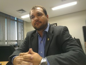  Chefe de gabinete do Naturatins, Rômulo Rogério Mascarenhas, diz que instituto sabia das investigações (Foto: Bernardo Gravito/G1)