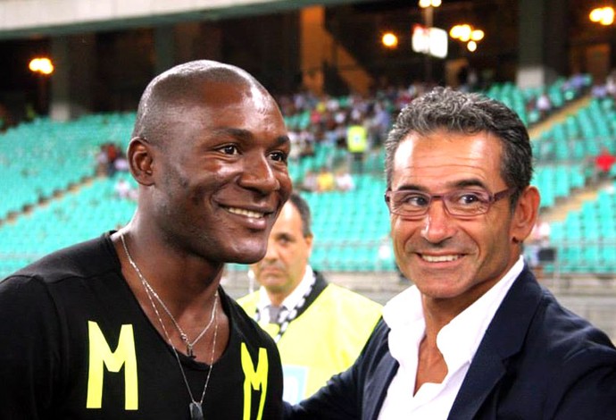 Joseph Minala no Bari (Foto: Divulgação )