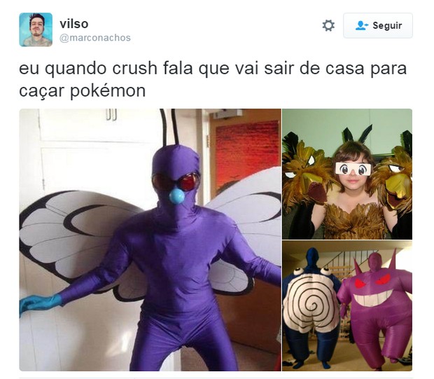 Usuários do Twitter comentam Pokémon Go no Brasil (Foto: Reprodução/Twitter)