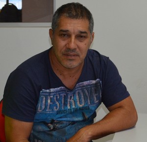 Sérgio Santos, presidente da Federação Acreana de Futsal (Foto: Nathacha Albuquerque)