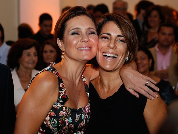Adriana Esteves e Gloria Pires  (Foto: Fábio Rocha / Gshow)