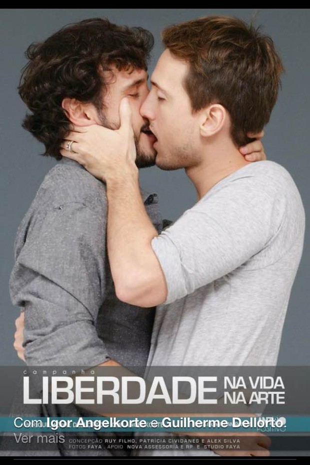 Famosos em campanha contra homofobia (Foto:  Divulgação/Faya)