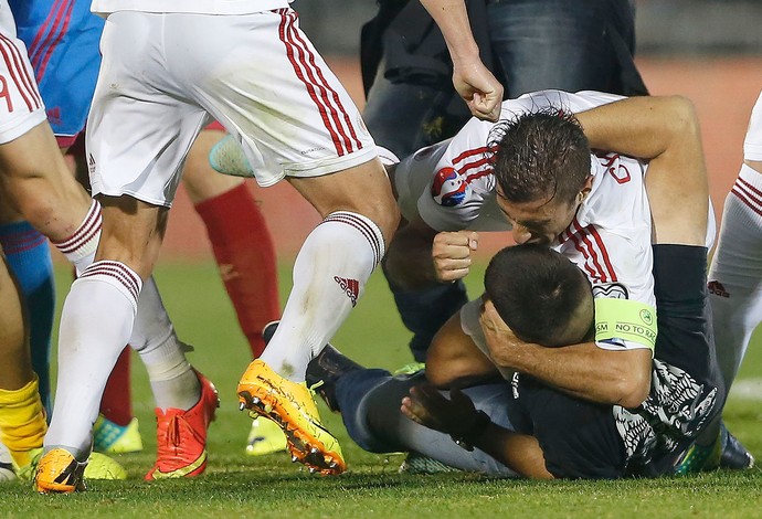 Lorik Cana da Albânia (Foto: Reuters) Lorik Cana da Albânia (Foto: Reuters)