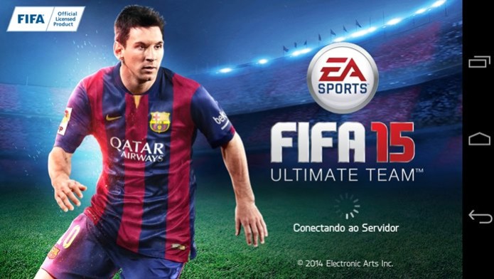 FIFA 15 já está disponível no Android (Foto: Reprodução / Dario Coutinho) (Foto: FIFA 15 já está disponível no Android (Foto: Reprodução / Dario Coutinho)) FIFA 15 já está disponível no Android (Foto: Reprodução / Dario Coutinho) (Foto: FIFA 15 já está disponível no Android (Foto: Reprodução / Dario Coutinho))