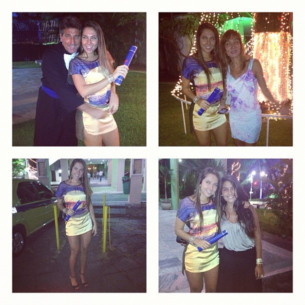 Rádio Skype CM Carolina Portaluppi posta foto com Renato Gaúcho