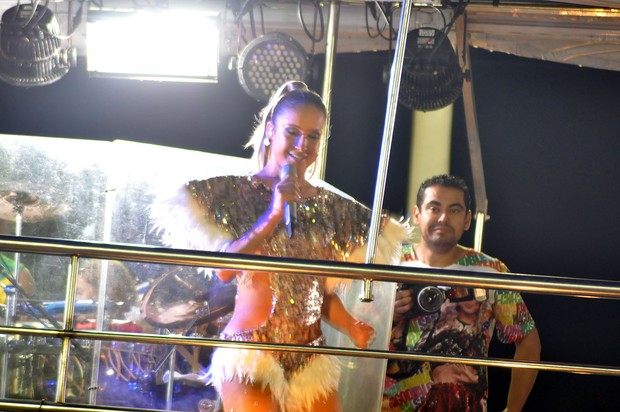 Claudia Leitte no carnaval de Salvador (Foto: Joilson César/Ag Haack)