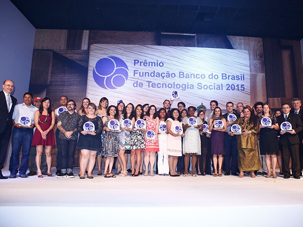 Fundação Banco do Brasil premiou 18 finalistas nesta terça em Brasília (Foto: Fundação Banco do Brasil/Divulgação)