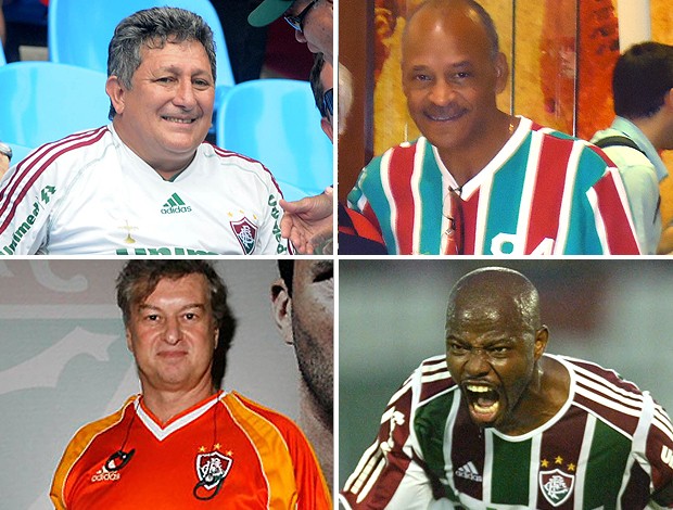 montagem ídolos Fluminense FlaxFlu (Foto: Editoria de Arte / Globoesporte.com)