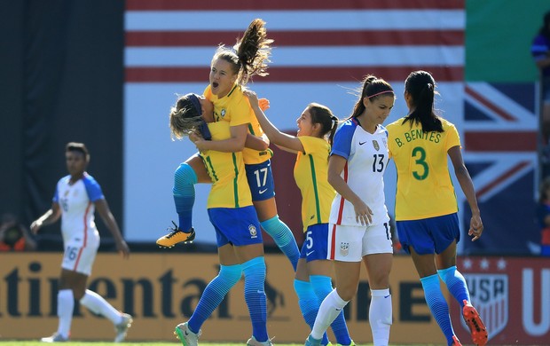 Brasil x Estados Unidos, futebol feminino
