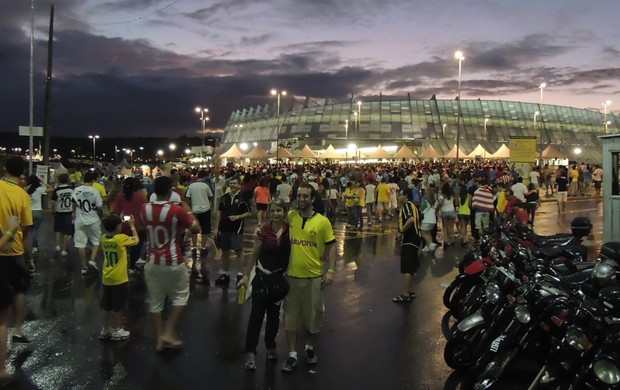 Vista geral da Arena Pernambuco (Foto: Elton de Castro / Globoesporte.com)