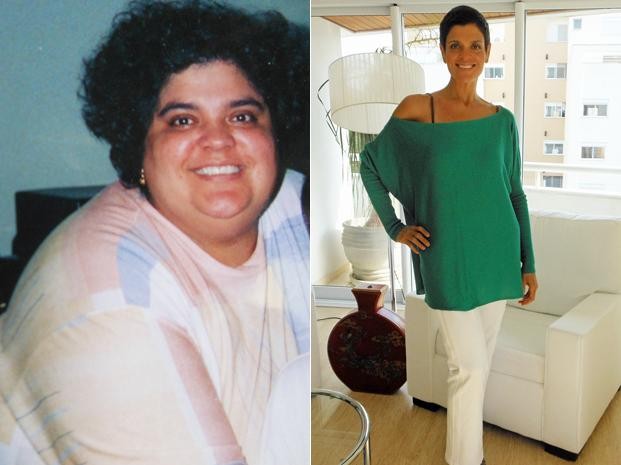 A dica da dona de casa para quem quer perder peso é ser realista e entender que não dá para comer e continuar magro (Foto: Arquivo pessoal)