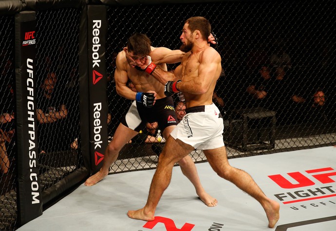 Mairbek Taisumov Damir Hadzovic UFC Croácia (Foto: Getty Images)