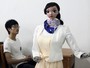 Robô professora dá aulas e até atende pedidos de alunos na China Robô professora dá aulas e até atende pedidos de alunos na China