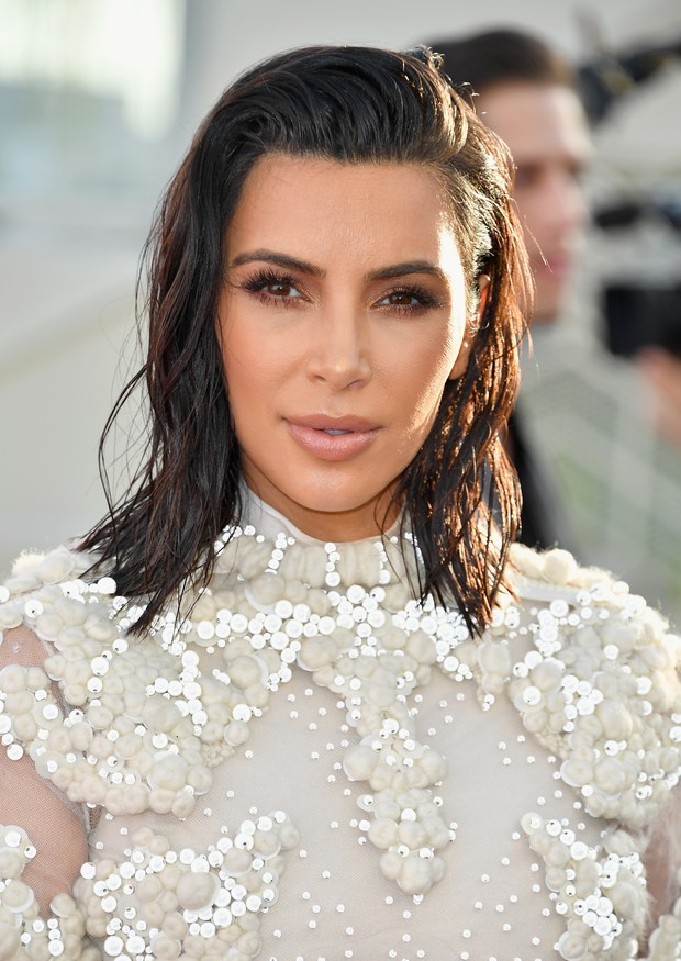 Kim Kardashian no Los Angeles Fashion Awards (Foto: Getty Images)