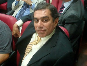 Ricardo Tufick, em julgamento no TJD (Foto: João Gabriel Rodrigues/GLOBOESPORTE.COM)