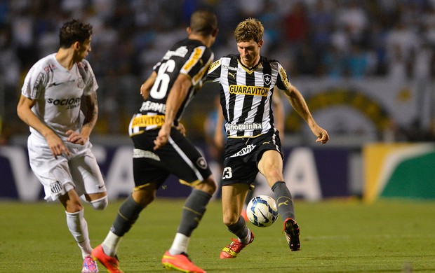 Bolatti Botafogo x Santos (Foto: Mauro Horita / Ag. Estado)