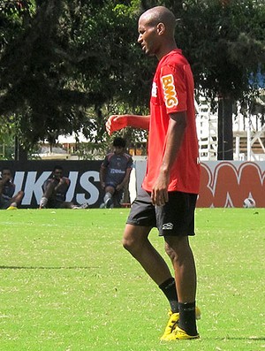 Wellington Silva no treino do Flamengo (Foto: Richard Souza / Globoesporte.com)