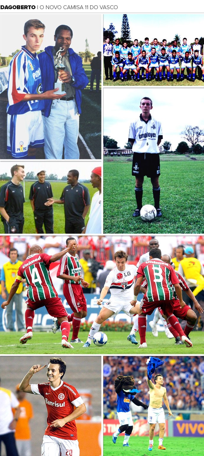 Mosaico Dagoberto (Foto: Globoesporte.com)