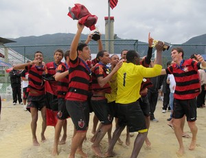 Campeonato Brasileiro sub-23 Flamengo Vasco futebol de areia (Foto: Ana Carolina Fontes)