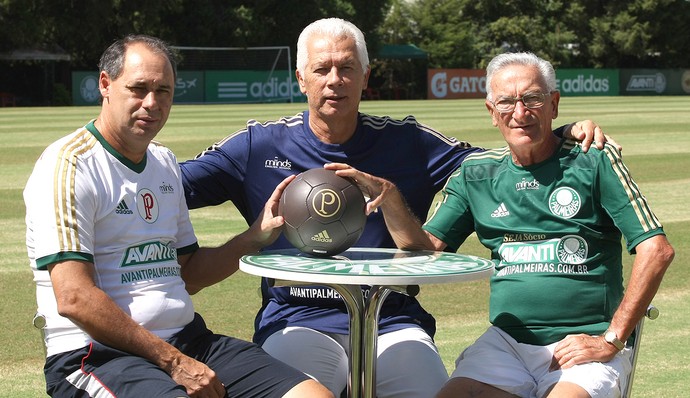 Palmeiras reúne Dudu, Evair e Leão para exaltar títulos nacionais