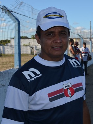 Reginaldo Sousa, Treinador do Santa Cruz de Santa Rita (Foto: Yordan Cavalcanti / GloboEsporte.com/PB)