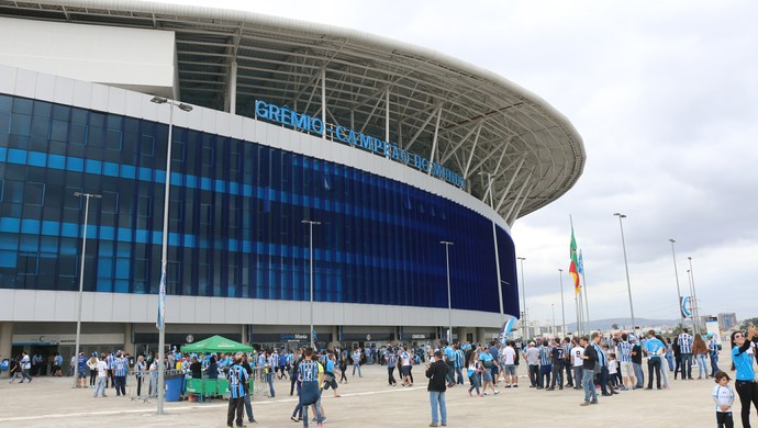 Arena do Grêmio - Grêmio x Flamengo (Foto: Eduardo Moura) Arena do Grêmio - Grêmio x Flamengo (Foto: Eduardo Moura)
