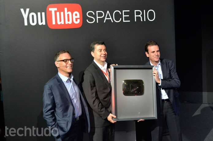 Canal que passar de 1 milhão de inscritos ganhará placa dourada do YouTube (Foto: Melissa Cruz/TechTudo)