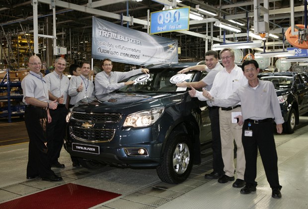 Chevrolet Trailblazer inicia produção na Tailândia (Foto: Divulgação)