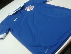 camisa azul corinthians (Foto: Divulgação)