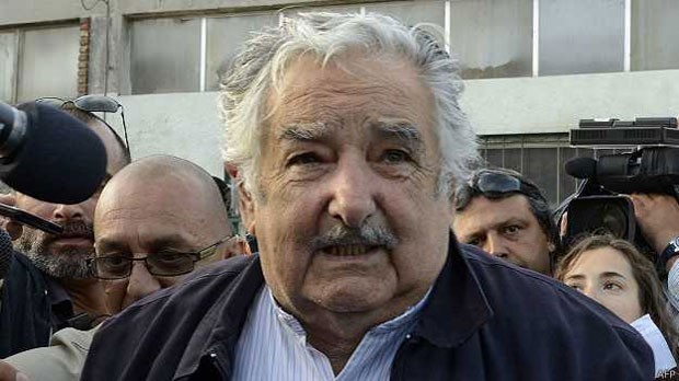  Mujica: 'Um dos problemas mais graves da política contemporânea é que frequentemente quem está no poder se distancia das grandes maiorias'  (Foto: AFP)