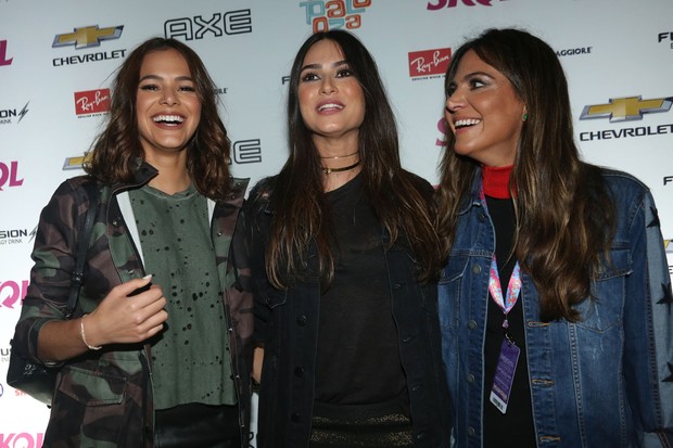 Bruna Marquezine, Thaila Ayala e Carol Sampaio (Foto: Celso Tavares/EGO)