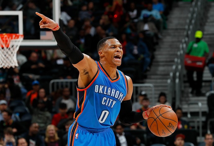 Russell Westbrook, Oklahoma City Thunder, NBA (Foto: Getty Images)