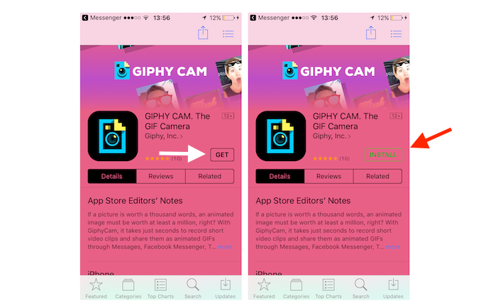 Preparação do donwload da extensão Giphy Cam para Facebook Messenger (Foto: Reprodução/Marvin Costa)