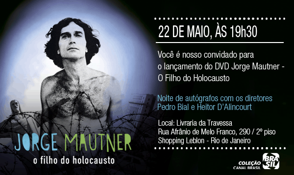 lançamento; dvd; jorge mautner; o filho do holocausto (Foto: lançamento; dvd; jorge mautner; o filho do holocausto)