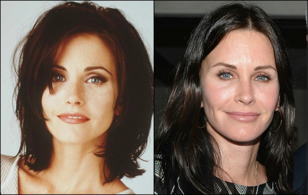 Courteney Cox não parece ter mudado tanto, não é mesmo? A atriz, que fazia o papel de Monica, tinha 32 anos em 1996. Hoje é uma bela cinquentona. (Foto: Getty Images)