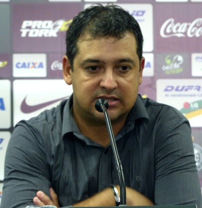 Marquinhos Santos, técnico do Coritiba (Foto: Monique Silva)