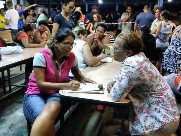 Famílias são cadastradas pela secretaria de Assistência Social (Foto: Divulgação/Prefeitura de Santos)
