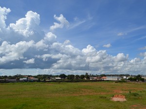 Períodos de sol intercalados com nuvens em todo Cone Sul de Rondônia (Foto: Dennis Weber/G1) Períodos de sol intercalados com nuvens em todo Cone Sul de Rondônia (Foto: Dennis Weber/G1)