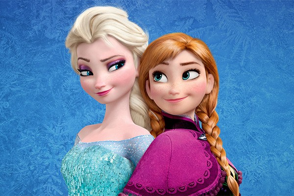 As irmãs Elsa e Anna em Frozen - Uma Aventura Congelante (2013) (Foto: Divulgação)