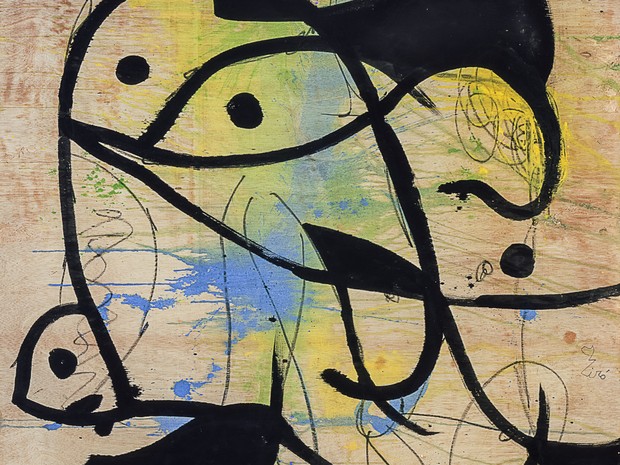 Obra Cabeça, de 1979, será uma das 112 expostas (Foto: Successión Miró, Miró, Joan AUTVIS, Brasil, 2015/Divulgação)