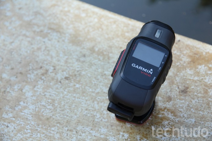 Action Camera Garmin (Foto: Anna Kellen/TechTudo) Action Camera Garmin (Foto: Anna Kellen/TechTudo)