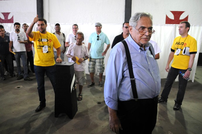 Eleições Vasco - Julio Brant e Eurico Miranda (Foto: André Durão)
