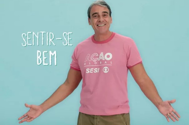Alexandre Borges estrela nova campanha da Ação Global  (Foto:  Divulgação)