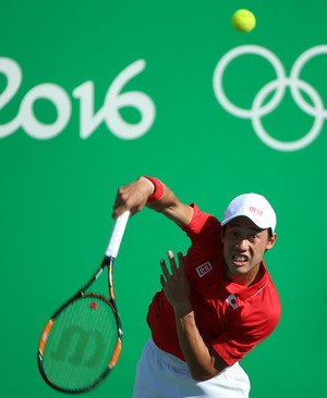Kei Nishikori tênis Olimpíada Rio de Janeiro (Foto: REUTERS/Kevin Lamarque)