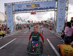 Mapa Meia Maratona do Sol PCD (Foto: Divulgação)